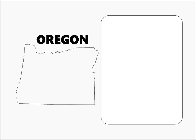 Oregon Picture Frame - Legacy Images - Picture Frames - 11x14 Picture Frame 5x7 picture frame picture frame laser engraved
