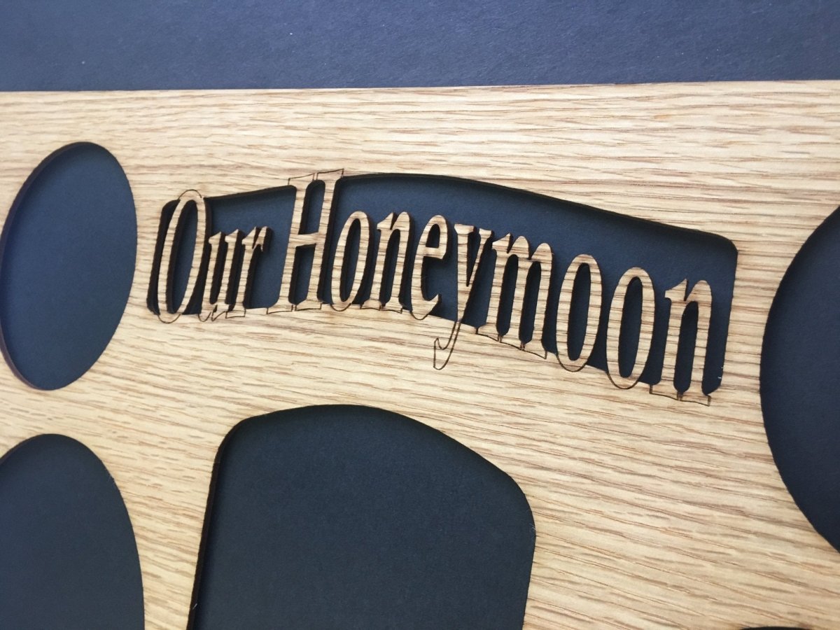 Our Honeymoon Picture Frame - Legacy Images - Picture Frames - 11x14 Picture Frame honeymoon picture frame laser engraved