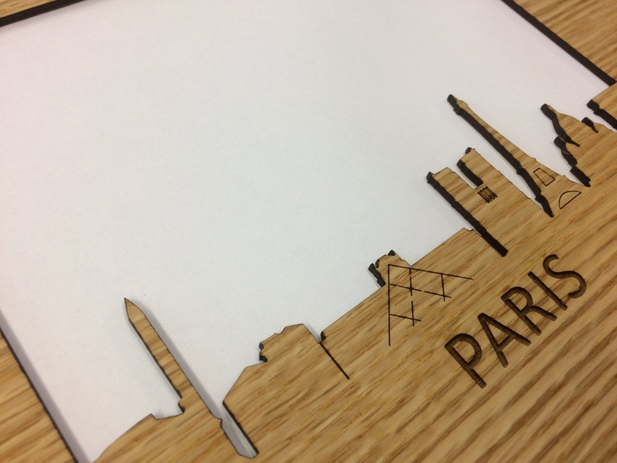 Paris Picture Frame - Legacy Images - Picture Frames - 8x10 picture frame FCS picture frame laser engraved