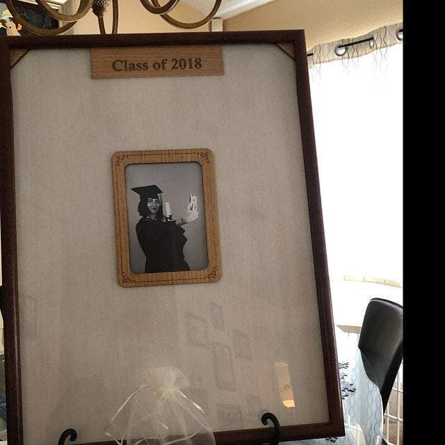 Party Drop Box Guest Book - Legacy Images - Guestbook - 11x14 Picture Frame 12x16 picture frame 16x20 picture frame laser engraved