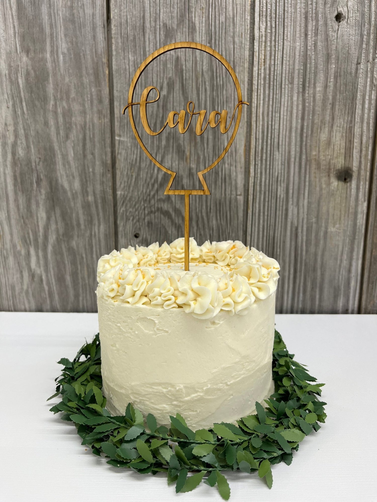 Personalized Cake Topper with Name - Legacy Images - Cake Decorating Supplies
