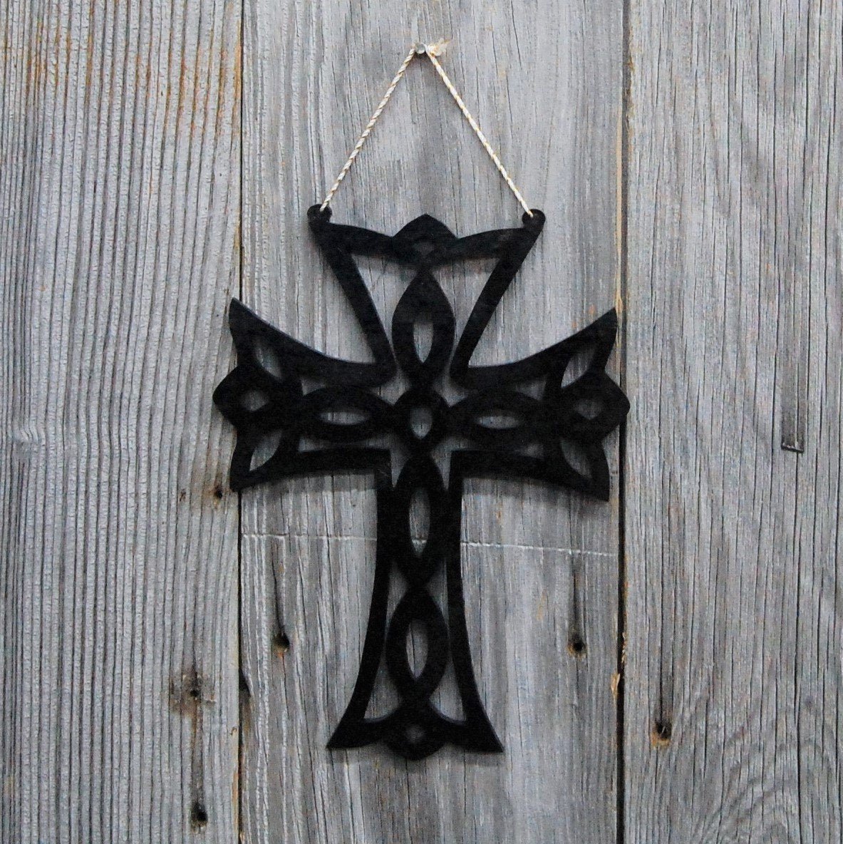 Scroll Cross Wall Decor - Legacy Images - Decor