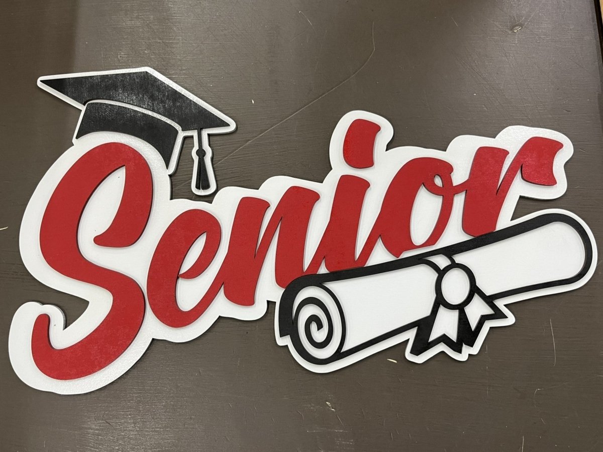 Senior 2025 Sign - Legacy Images - Novelty Signs - graduation sign laser engraved