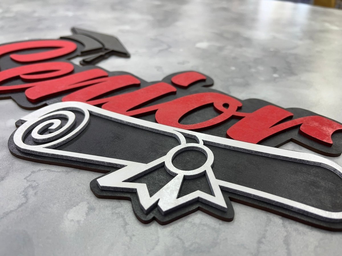 Senior 2025 Sign - Legacy Images - Novelty Signs - graduation sign laser engraved