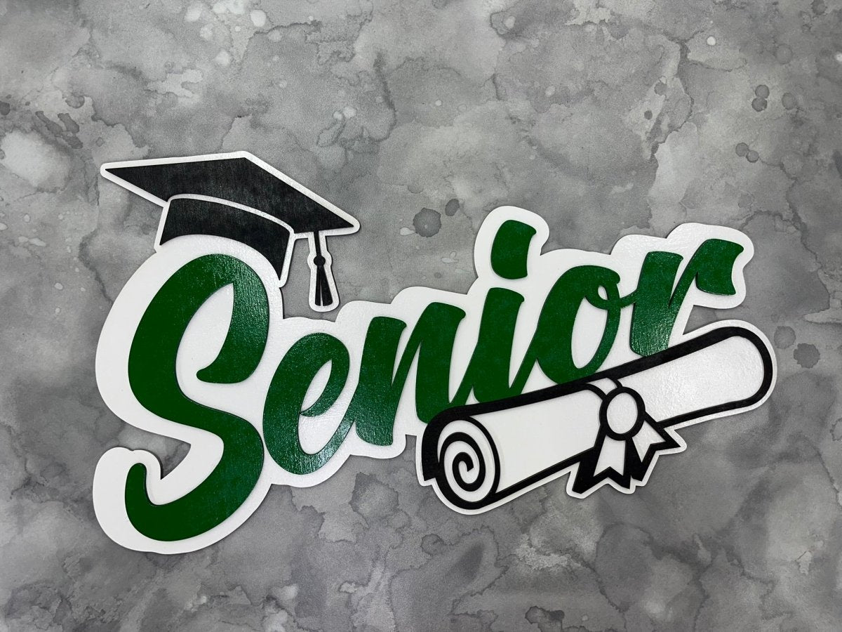 Senior 2025 Sign - Legacy Images - Novelty Signs - graduation sign laser engraved