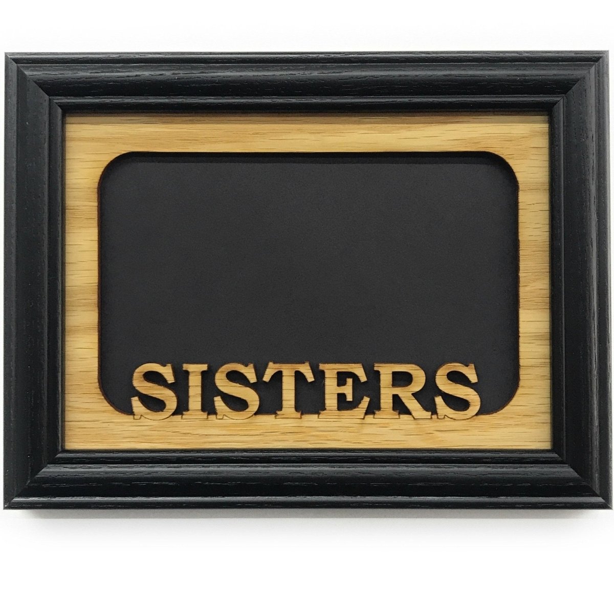 Sisters Picture Frame - 5x7 Frame Hold 4x6 Photo - Legacy Images - Picture Frames - 5x7 picture frame family picture frame laser engraved
