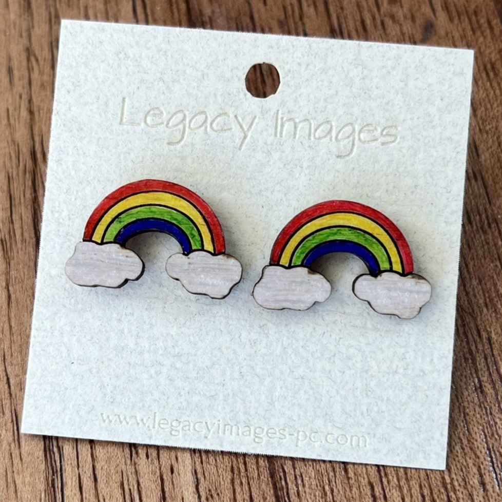 St. Patrick's Day Leprechaun Earrings - Legacy Images - Earrings - Earrings holiday holidays laser engraved