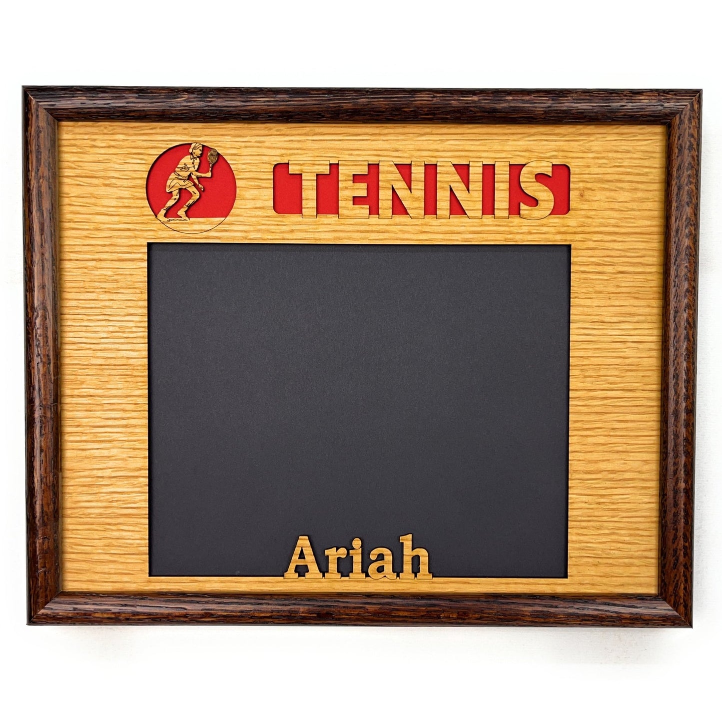 Tennis Picture Frame - Legacy Images - 11x14 Picture Frame 5x7 picture frame 8x10 picture frame laser engraved