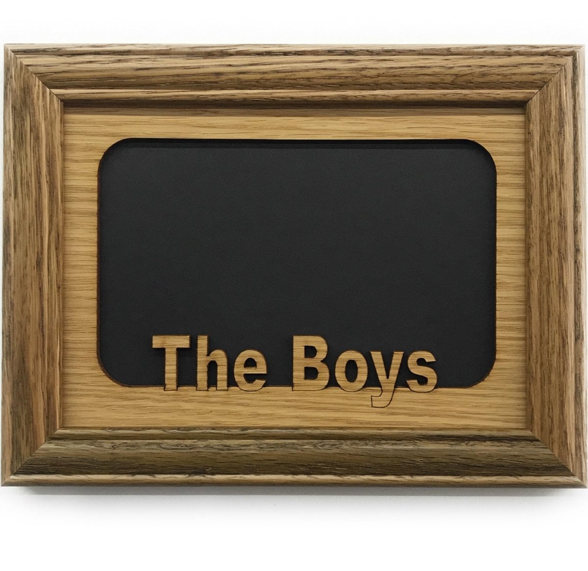 The Boys Picture Frame - 5x7 Frame Hold 4x6 Photo - Legacy Images - Picture Frames - 5x7 picture frame family friends laser engraved