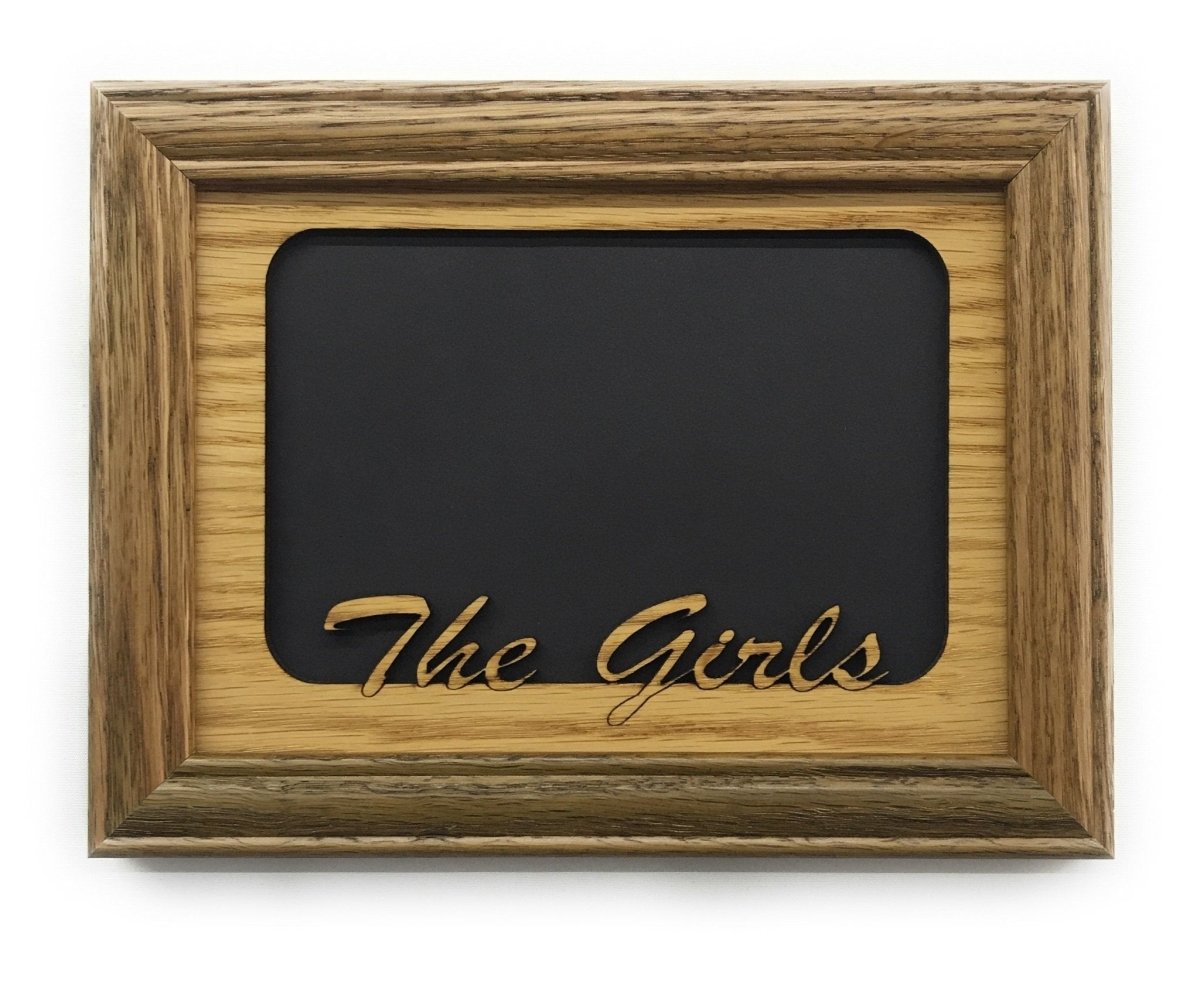 The Girls Picture Frame - 5x7 Frame Hold 4x6 Photo - Legacy Images - Picture Frames - 5x7 picture frame family friends laser engraved