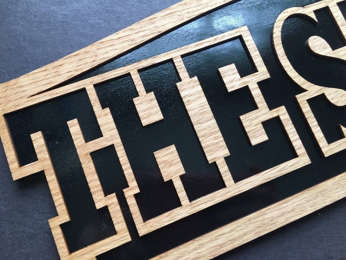 The Shop Sign Décor - Legacy Images - Novelty Signs - sign the shop laser engraved