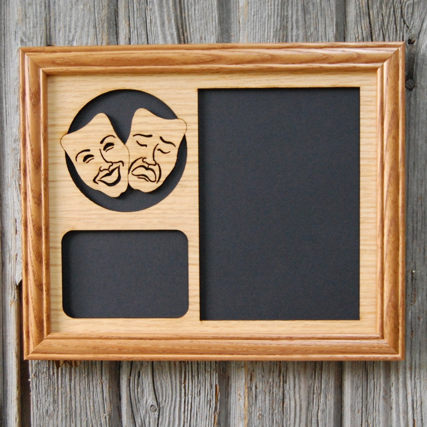 Theater Picture Frame - 8x10 Frame Hold 5x7 and 3x4 Photos - Legacy Images - Picture Frames