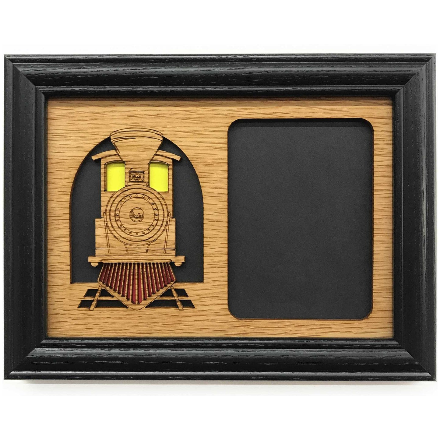 Train Picture Frame - 5x7 Frame Holds 3x4 Photo - Legacy Images -