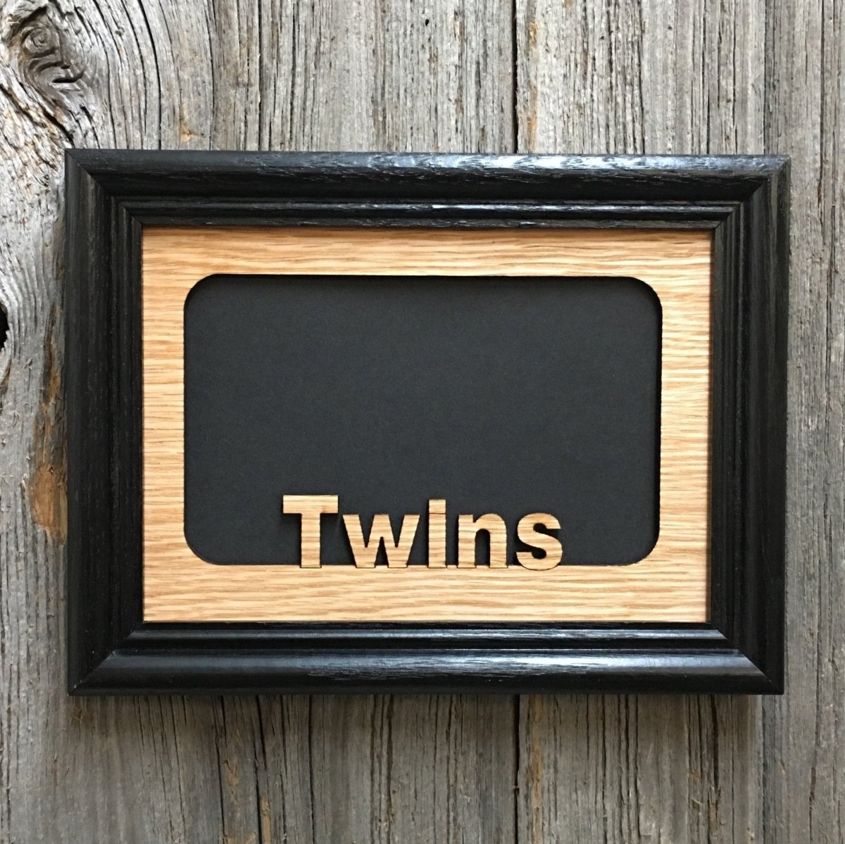 Twins Picture Frame - 5x7 Frame Hold 4x6 Photo - Legacy Images - Picture Frames - 5x7 picture frame family picture frame laser engraved