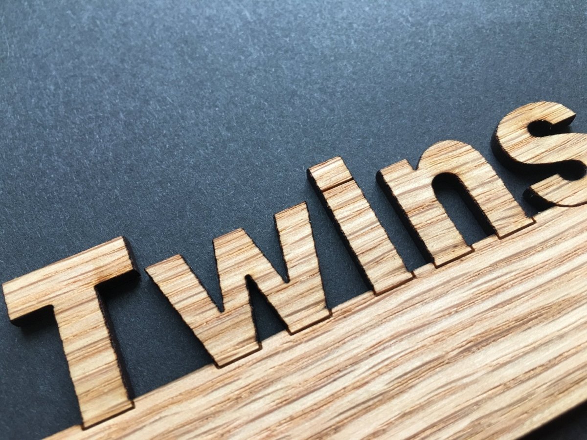 Twins Picture Frame - 5x7 Frame Hold 4x6 Photo - Legacy Images - Picture Frames - 5x7 picture frame family picture frame laser engraved