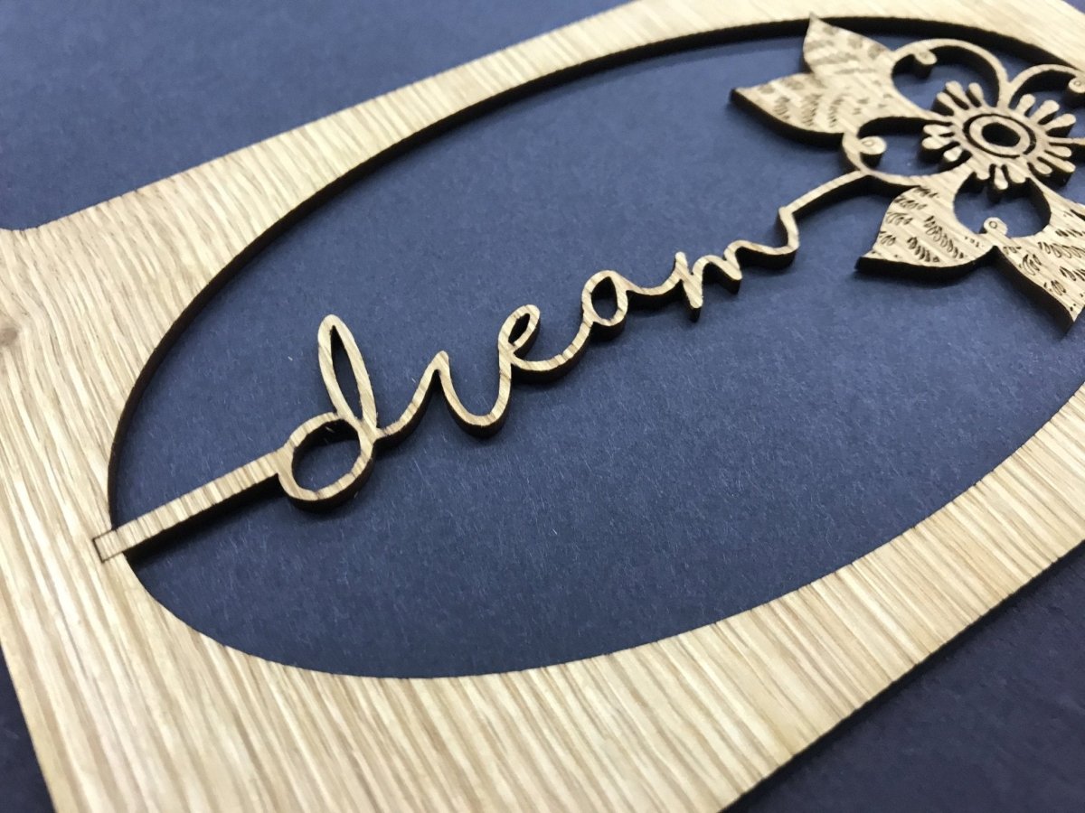 Word Flower Picture Frame - 8x10 Frame Holds 5x7 Photo - Legacy Images - Picture Frames - 8x10 picture frame family flowers laser engraved