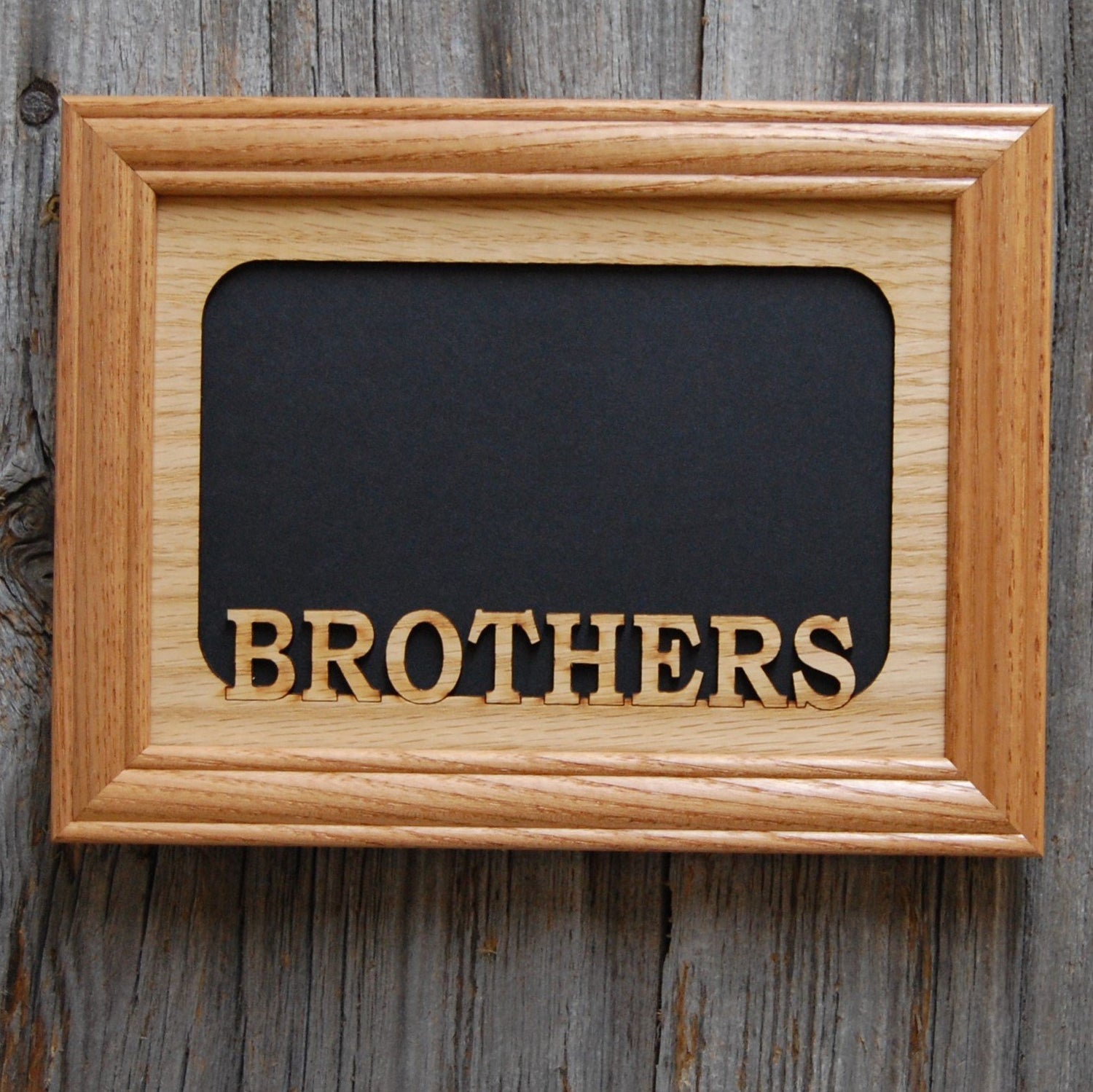 Brothers Picture Frame, Picture Frame, home decor, laser engraved - Legacy Images