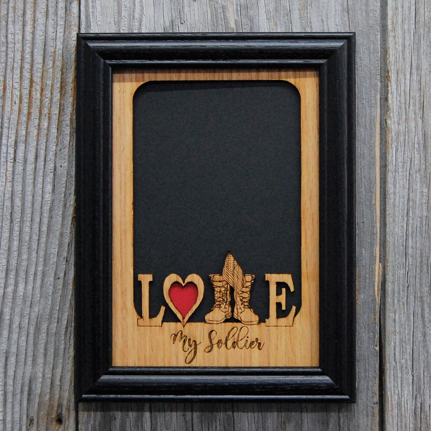 Love My Soldier Picture Frame - Army