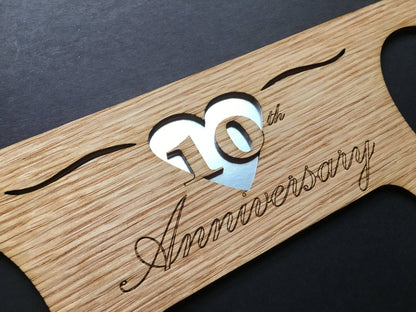 10th Anniversary Picture Frame - Legacy Images - Picture Frames - 10th anniversary 11x14 Picture Frame 5x7 picture frame laser engraved