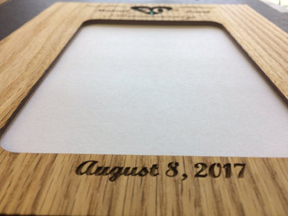 10th Anniversary Picture Frame - Legacy Images - Picture Frames - 10th anniversary 11x14 Picture Frame 5x7 picture frame laser engraved