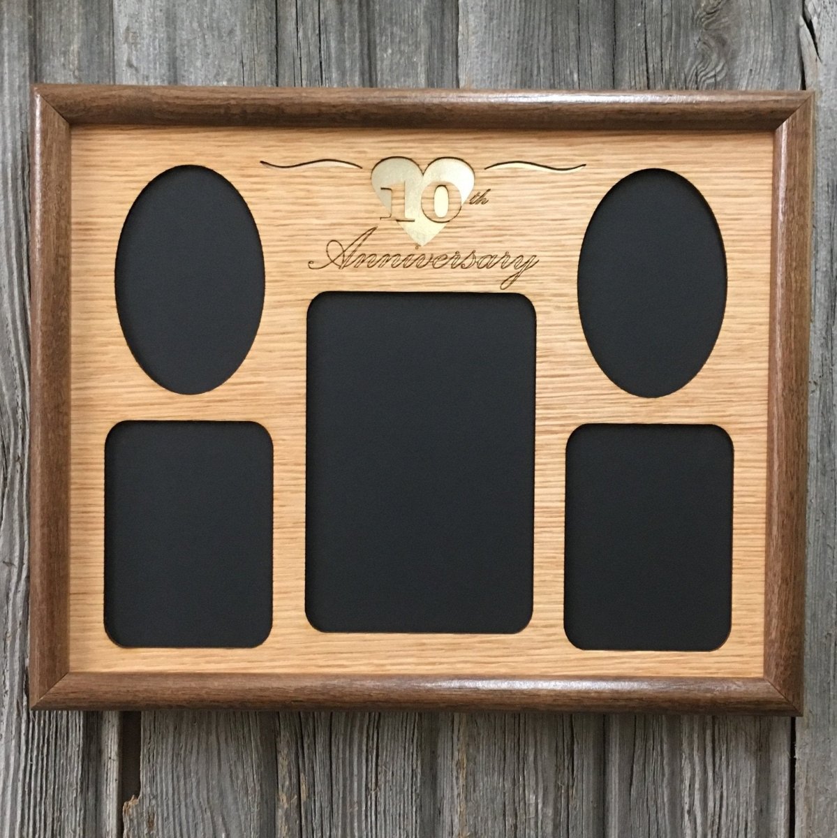 10th Anniversary Picture Frame - Legacy Images - Picture Frames - 10th anniversary 11x14 Picture Frame 5x7 picture frame laser engraved