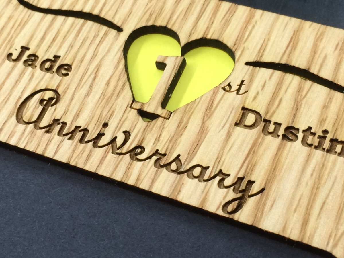 1st Anniversary Picture Frame - Legacy Images - Picture Frames - 11x14 Picture Frame 1st anniversary 5x7 picture frame laser engraved