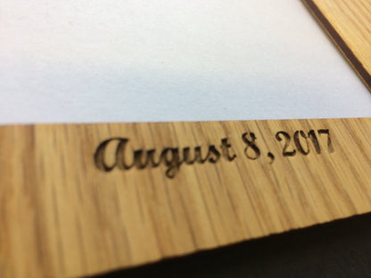 1st Anniversary Picture Frame - Legacy Images - Picture Frames - 11x14 Picture Frame 1st anniversary 5x7 picture frame laser engraved