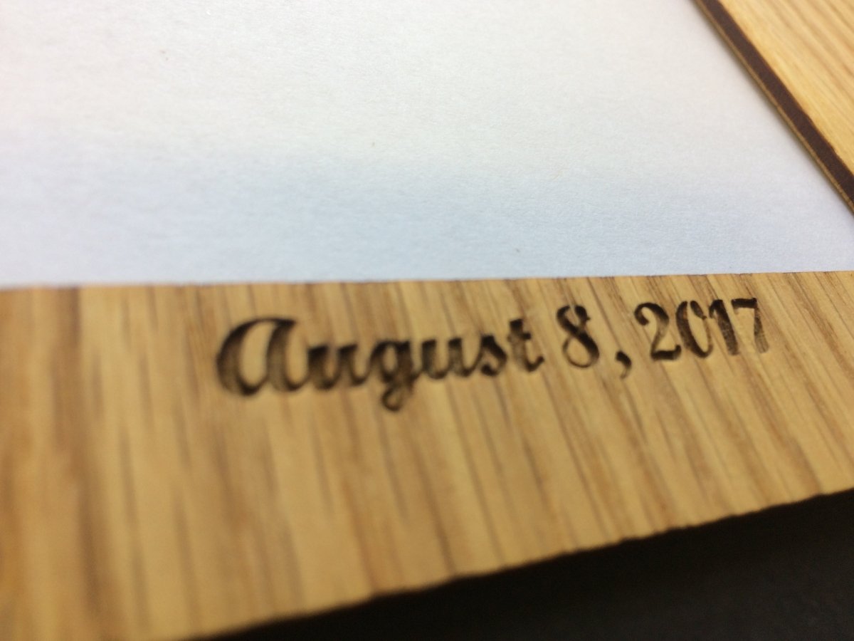 1st Anniversary Picture Frame - Legacy Images - Picture Frames - 11x14 Picture Frame 1st anniversary 5x7 picture frame laser engraved