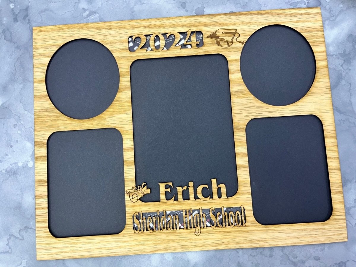 2025 Graduation Picture Frame - Legacy Images - Picture Frames - 11x14 Picture Frame 5x7 picture frame 8x10 picture frame laser engraved