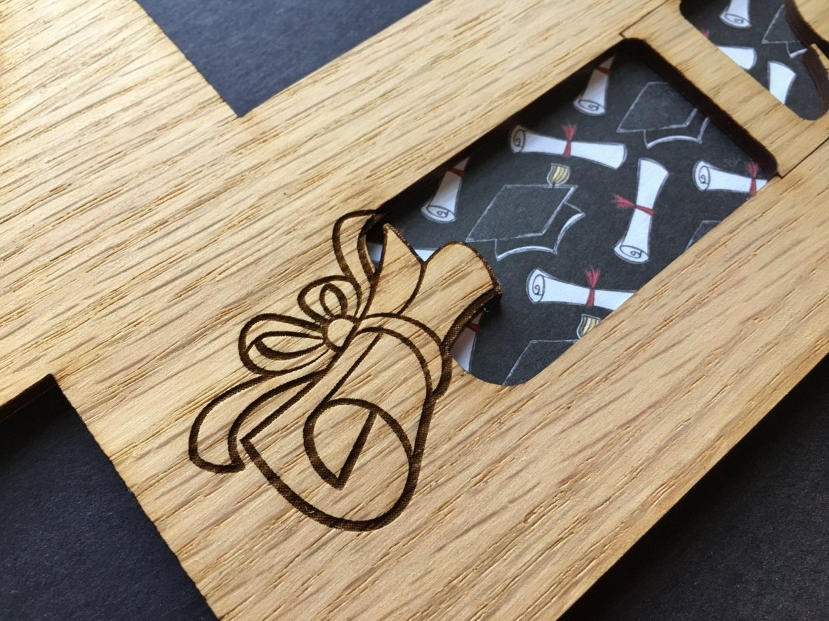 2025 Graduation Tassel & Diploma Picture Frame - Legacy Images - Picture Frames - 12x16 picture frame 16x20 picture frame graduation laser engraved