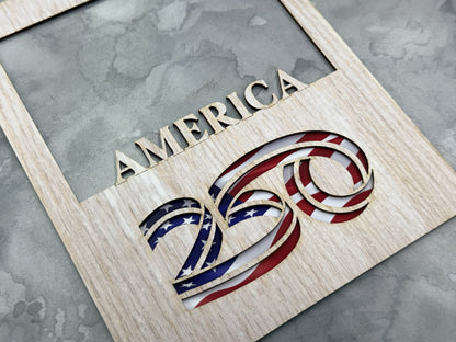 America 250 Picture Frame