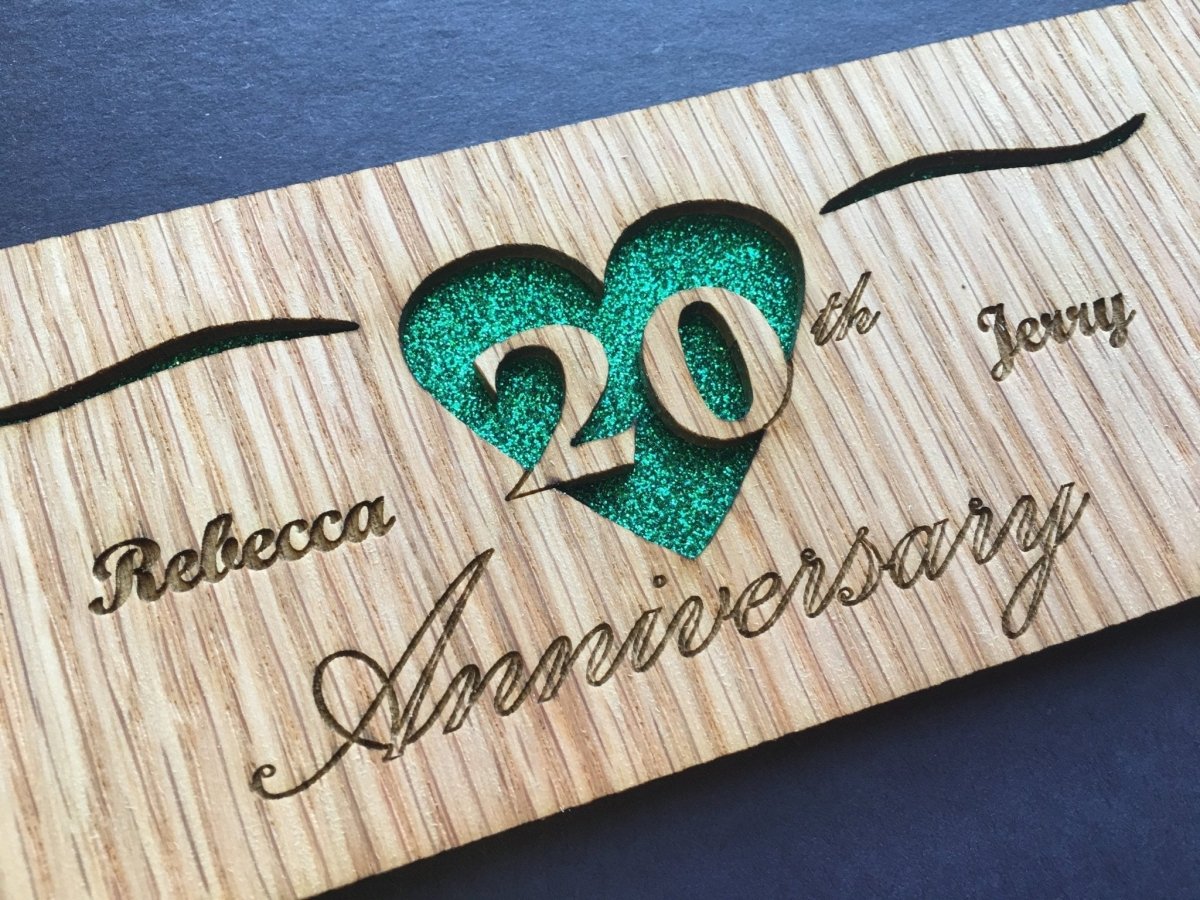 20th Anniversary Picture Frame - Legacy Images - Picture Frames - 11x14 Picture Frame 20th anniversary 5x7 picture frame laser engraved