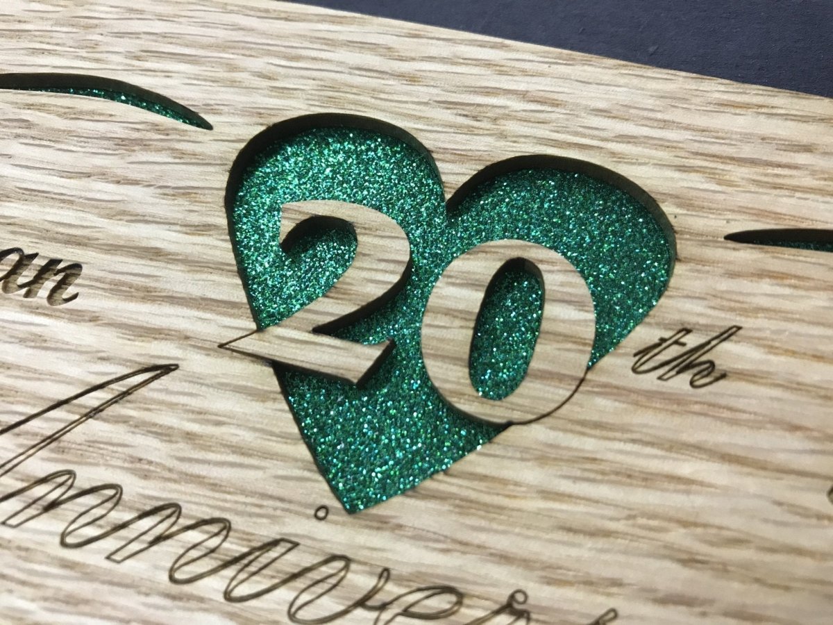 20th Anniversary Picture Frame - Legacy Images - Picture Frames - 11x14 Picture Frame 20th anniversary 5x7 picture frame laser engraved