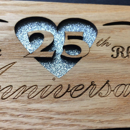 25th Anniversary Picture Frame - Legacy Images - Picture Frames - 11x14 Picture Frame 25th anniversary 5x7 picture frame laser engraved