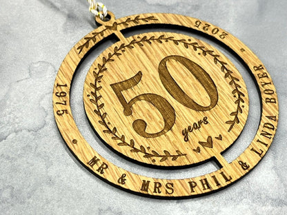 50th Anniversary Bundle - Legacy Images - Decor - 11x14 Picture Frame anniversary picture frame laser engraved