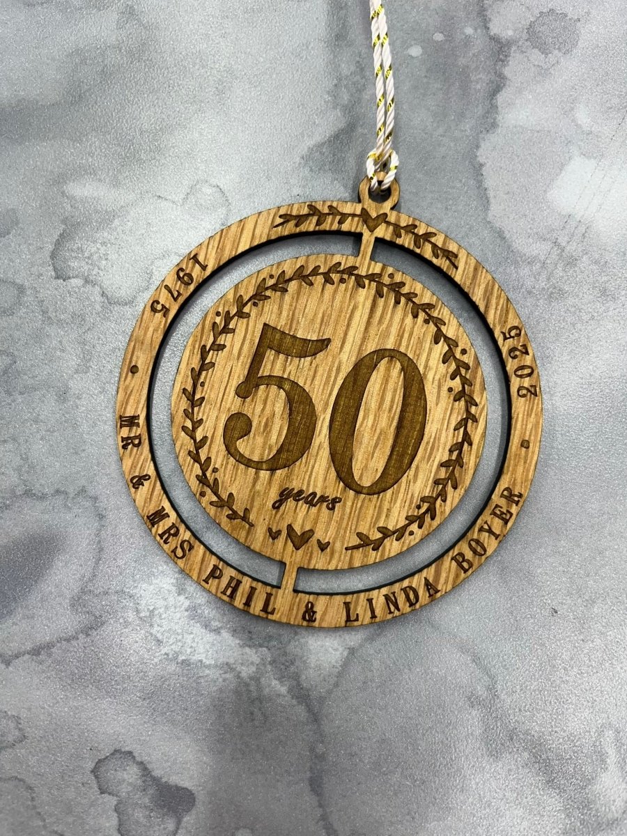 50th Anniversary Bundle - Legacy Images - Decor - 11x14 Picture Frame anniversary picture frame laser engraved