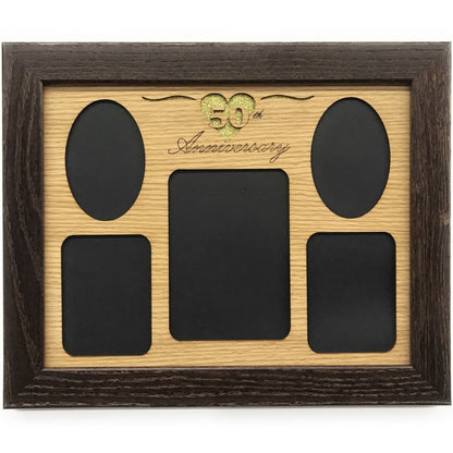 50th Anniversary Picture Frame - Legacy Images - Picture Frames - 11x14 Picture Frame 5x7 picture frame 8x10 picture frame laser engraved