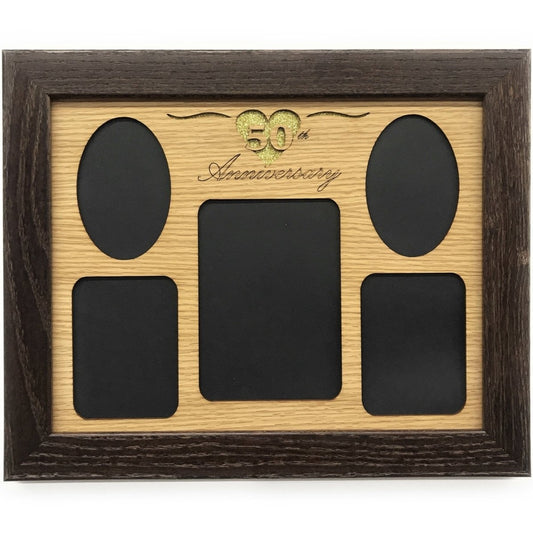 50th Anniversary Picture Frame - Legacy Images - Picture Frames - 11x14 Picture Frame 5x7 picture frame 8x10 picture frame laser engraved