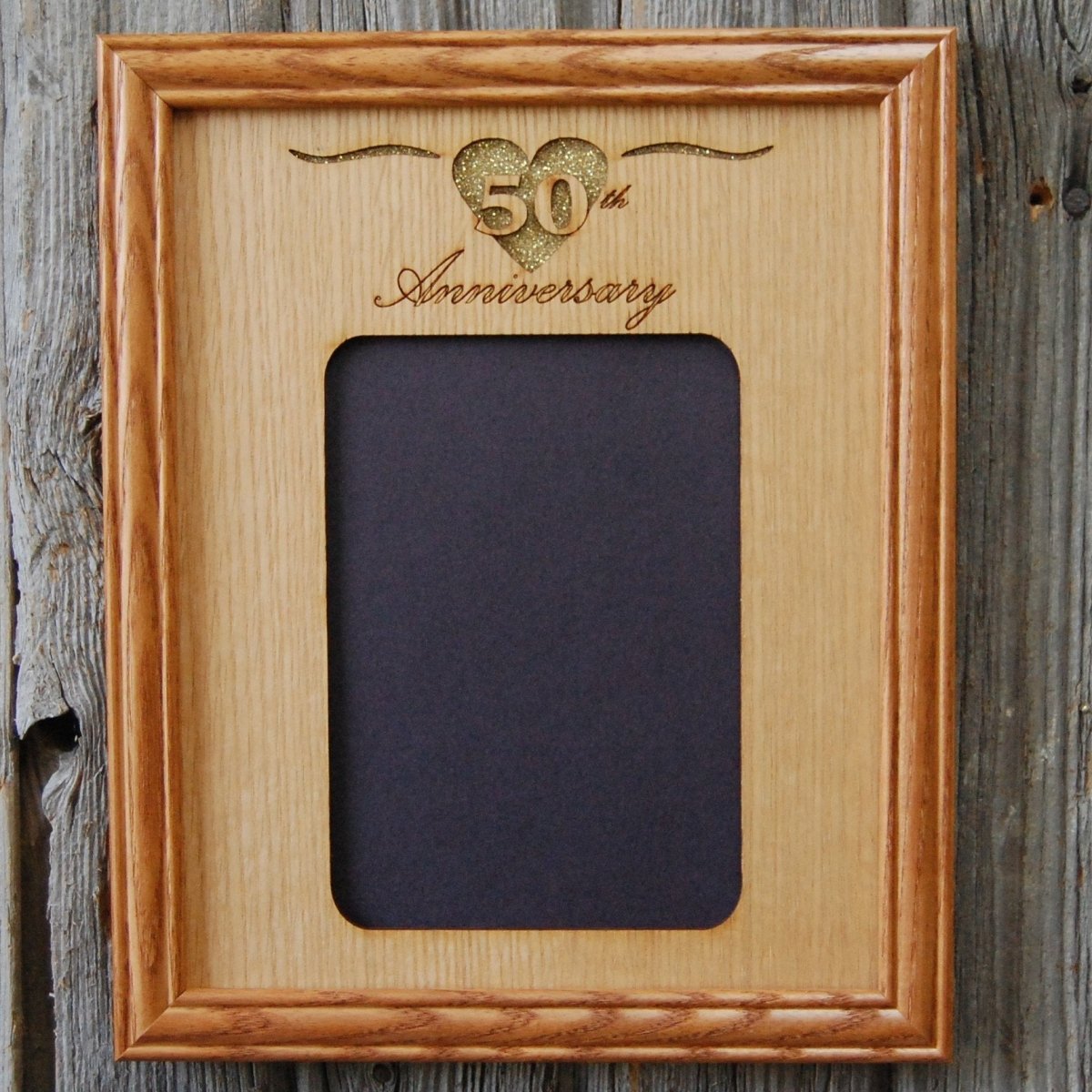 50th Anniversary Picture Frame - Legacy Images - Picture Frames - 11x14 Picture Frame 5x7 picture frame 8x10 picture frame laser engraved