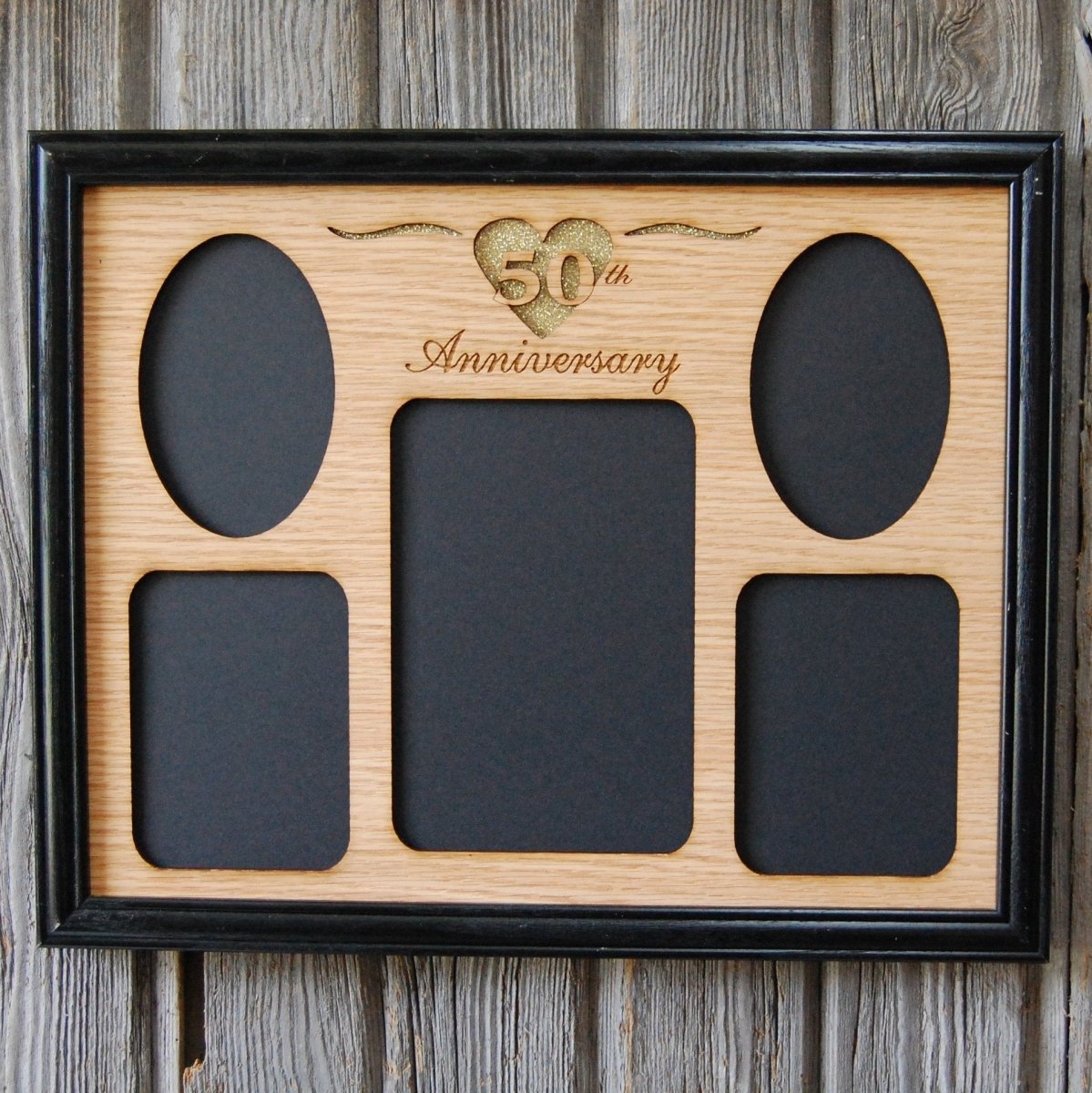 50th Anniversary Picture Frame - Legacy Images - Picture Frames - 11x14 Picture Frame 5x7 picture frame 8x10 picture frame laser engraved