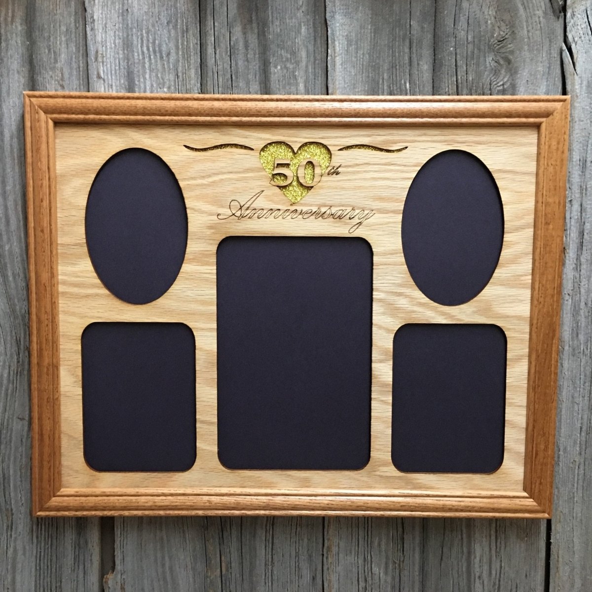 50th Anniversary Picture Frame - Legacy Images - Picture Frames - 11x14 Picture Frame 5x7 picture frame 8x10 picture frame laser engraved