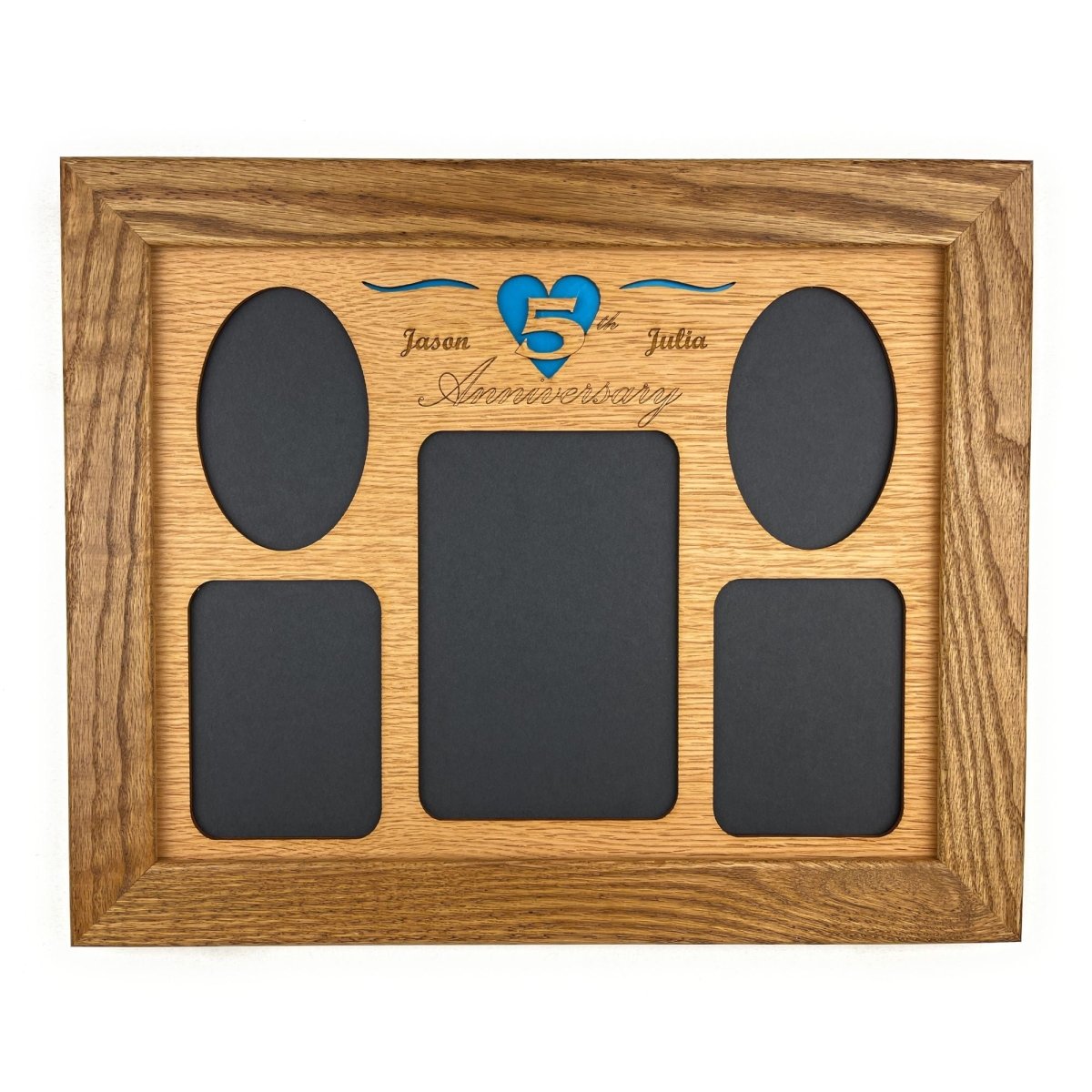 5th Anniversary Picture Frame - Legacy Images - Picture Frames - 11x14 Picture Frame 5th Anniversary 5x7 picture frame laser engraved