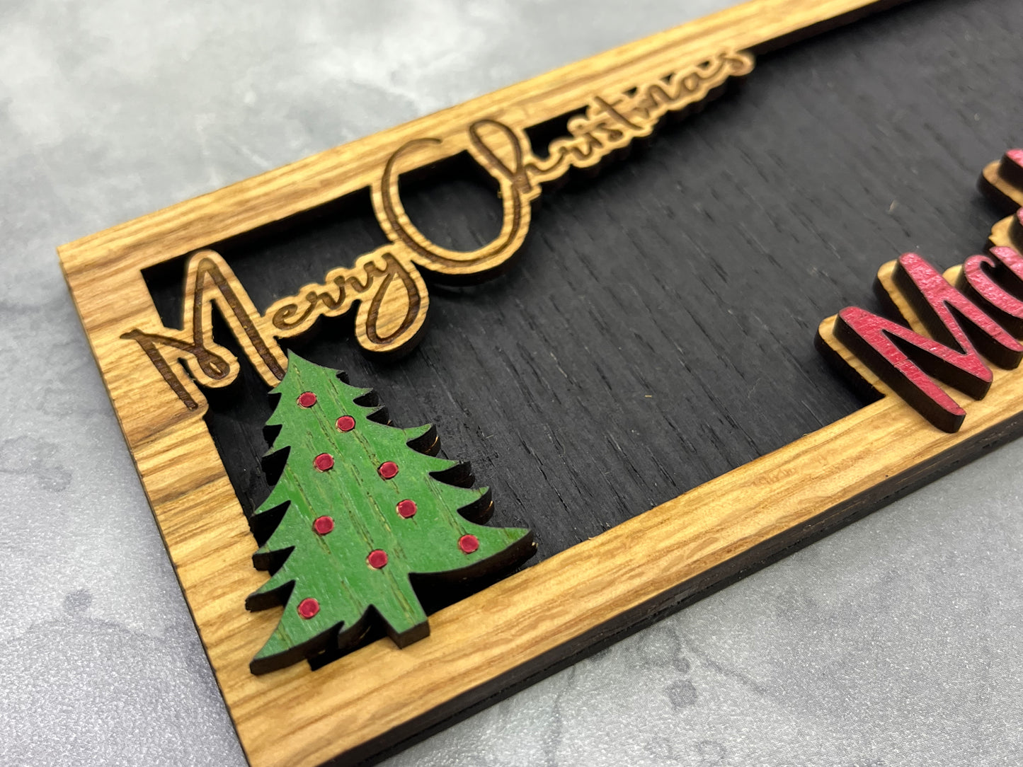 Personalized Christmas Money Holder