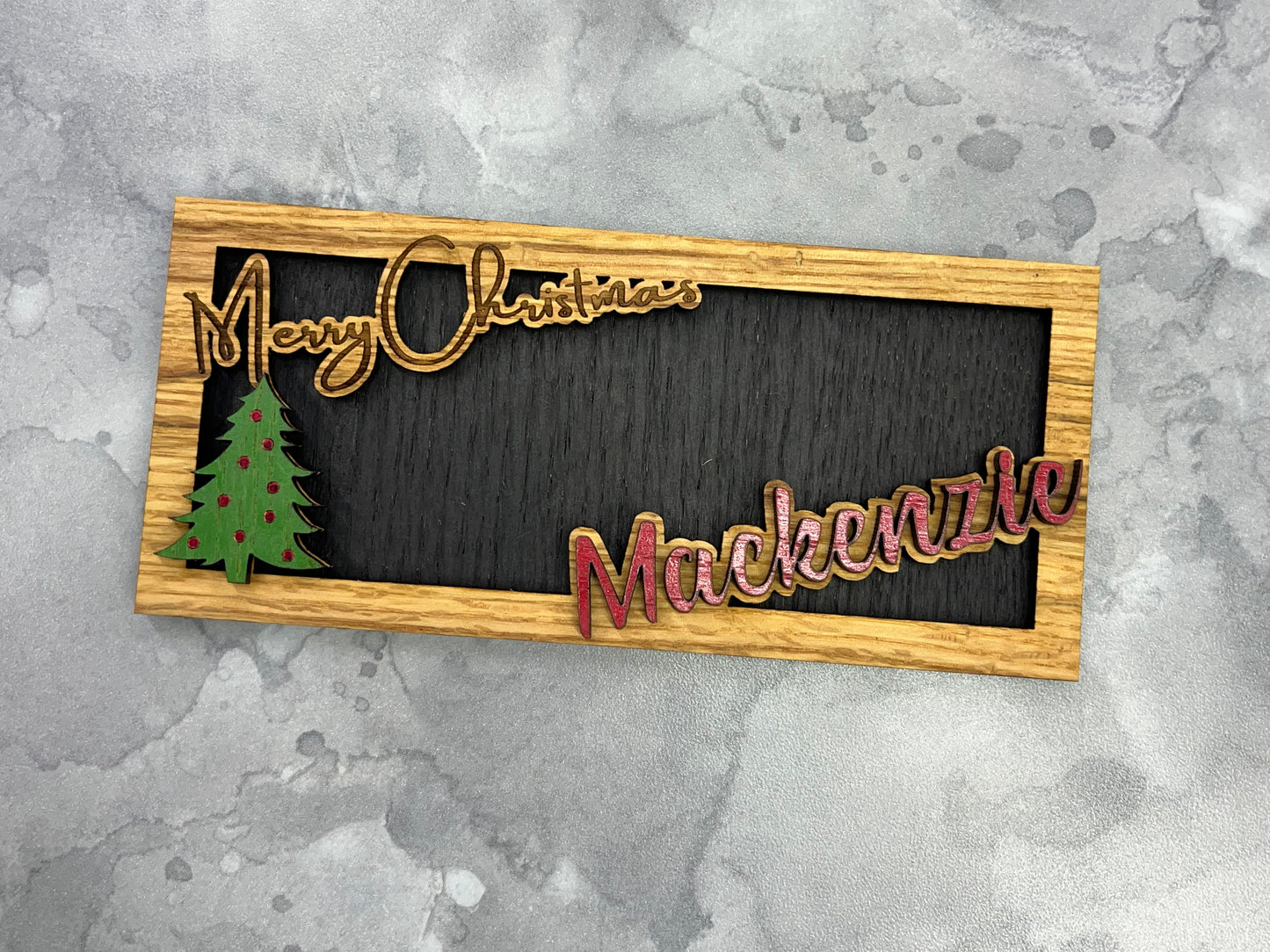 Personalized Christmas Money Holder