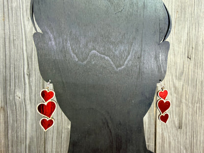 Heart Earrings - Dangles