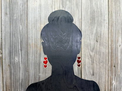 Heart Earrings - Dangles