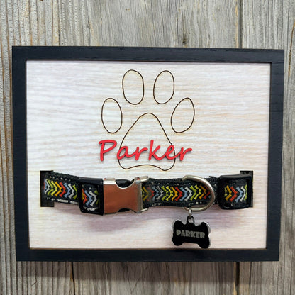 Dog Memorial Collar Frame