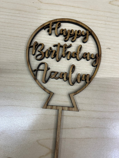 Custom Cake Topper