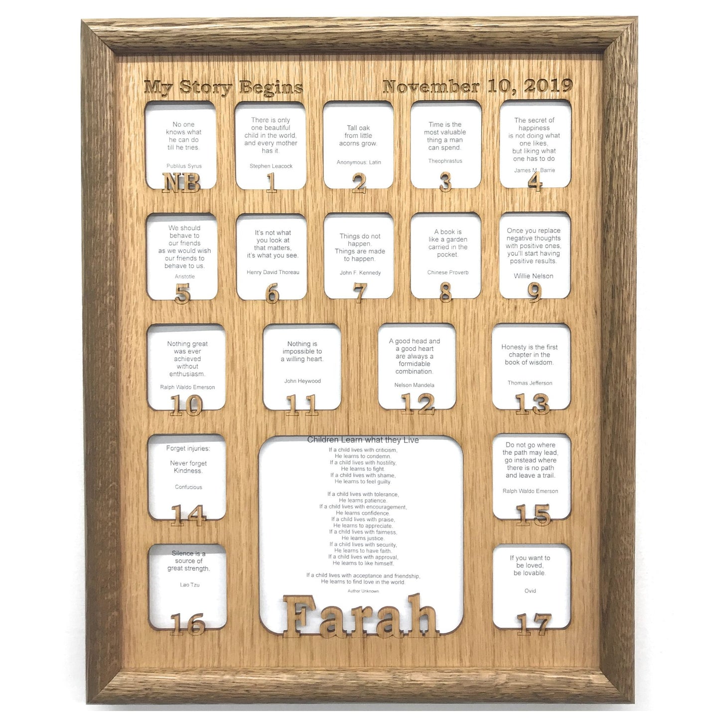 Newborn-18 Picture Frame