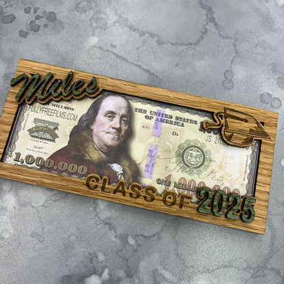 Class of 2026 Personalized Money Holder